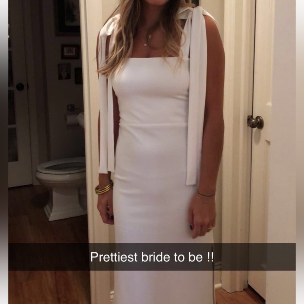 Tie Shoulder Dress